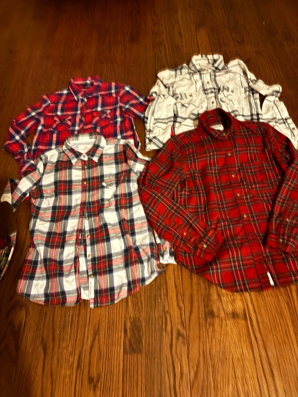4 PLAID Shirts